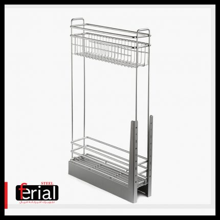 جا بطری ریل کف دو طبقه