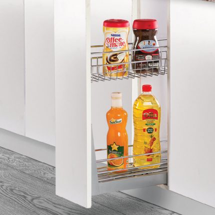 جا بطری ریل کف دوطبقه