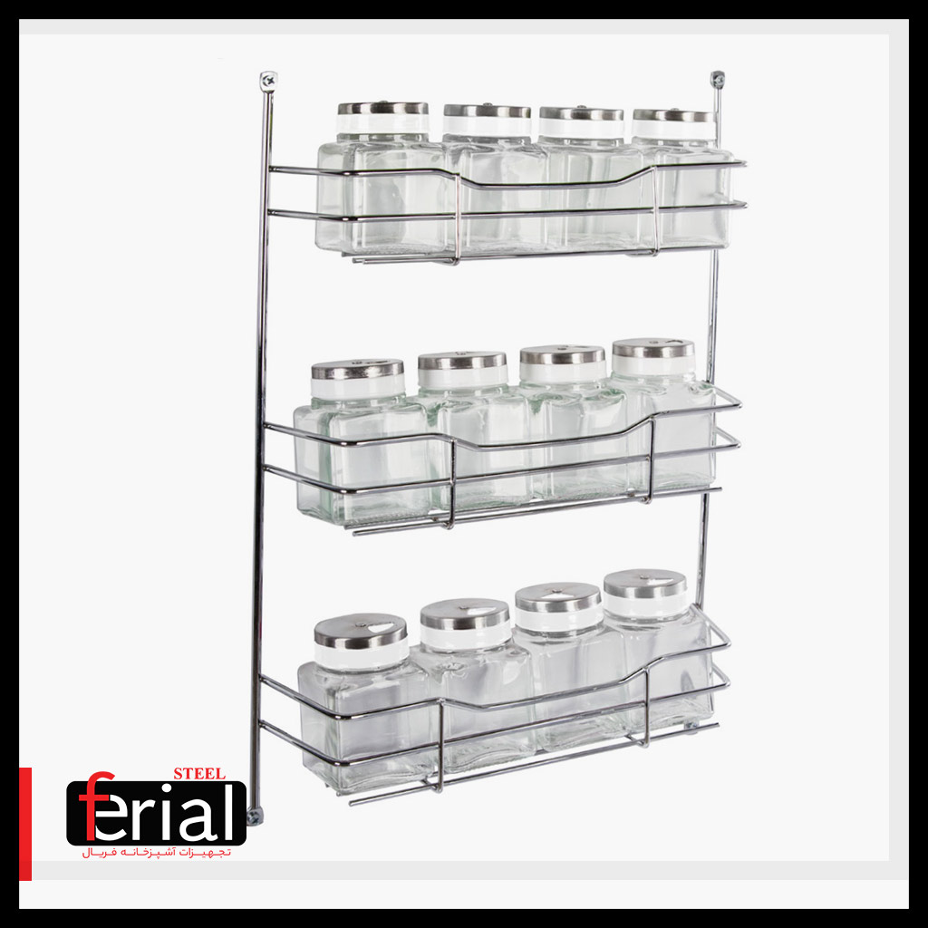 spice-holder-4 جا ادویه 12 قوطی پشت درب
